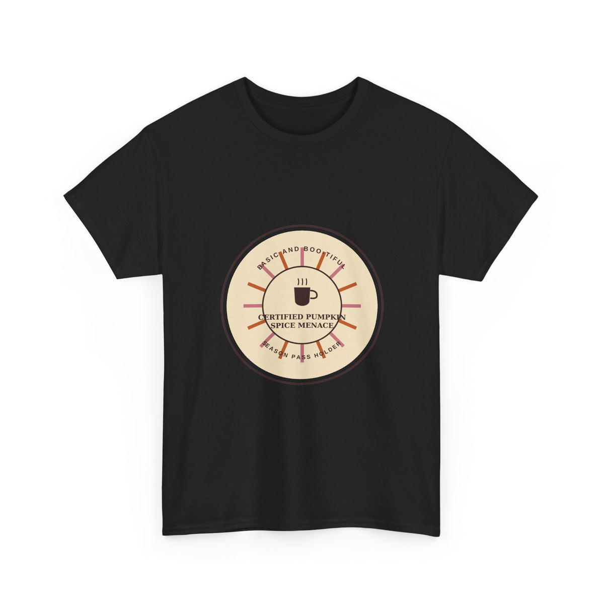 Certified Pumpkin Spice Menace Retro Halloween T-Shirt
