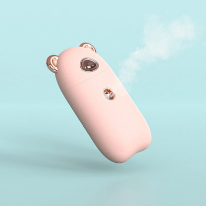Portable Nano Facial Steamer & Skin Hydrator - USB Rechargeable