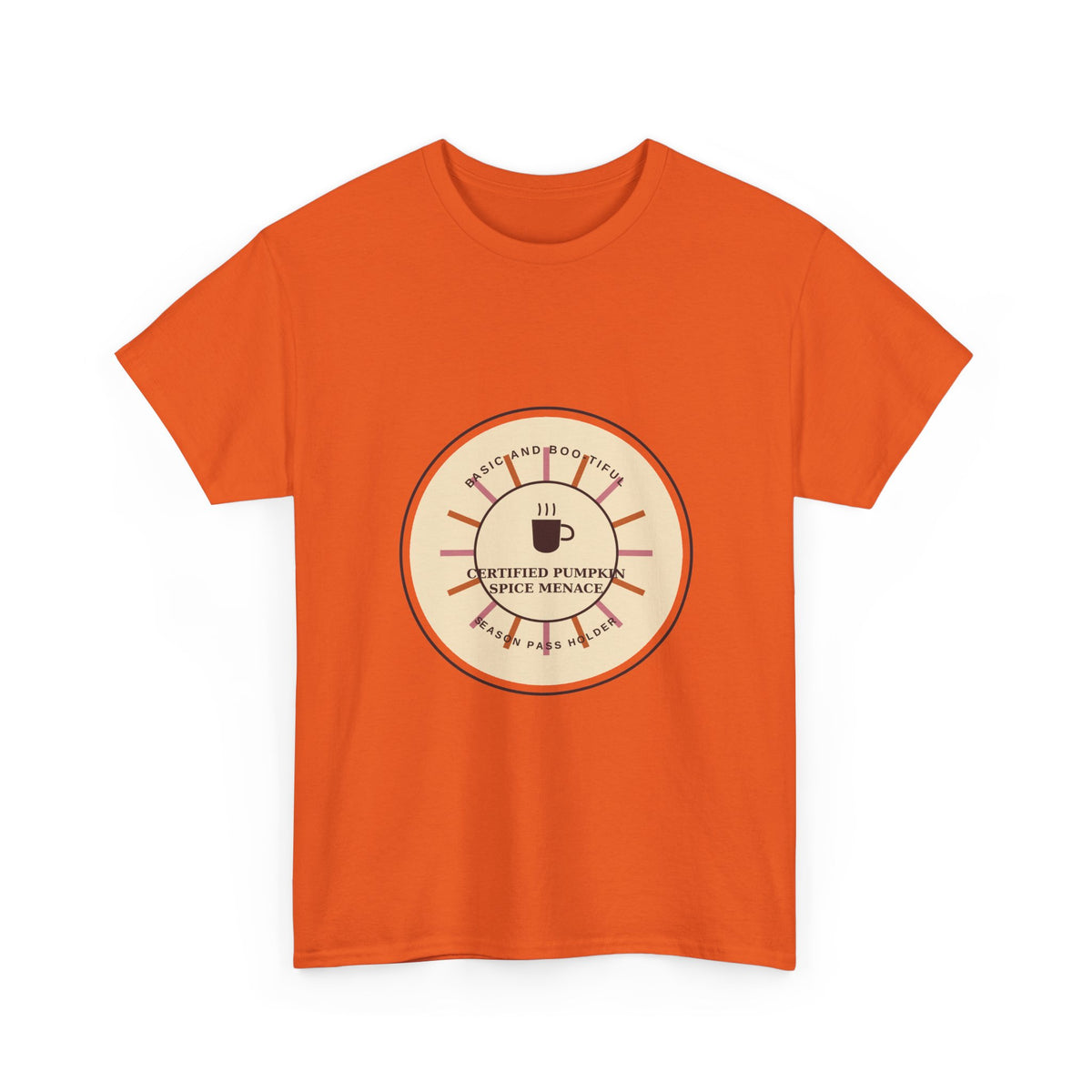 Certified Pumpkin Spice Menace Retro Halloween T-Shirt