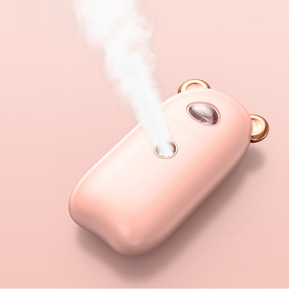 Portable Nano Facial Steamer & Skin Hydrator - USB Rechargeable