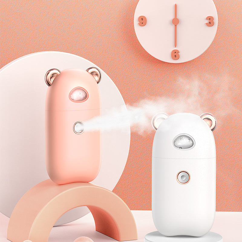 Portable Nano Facial Steamer & Skin Hydrator - USB Rechargeable
