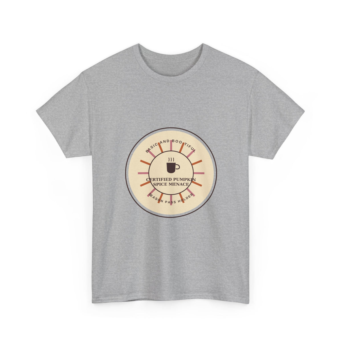 Certified Pumpkin Spice Menace Retro Halloween T-Shirt