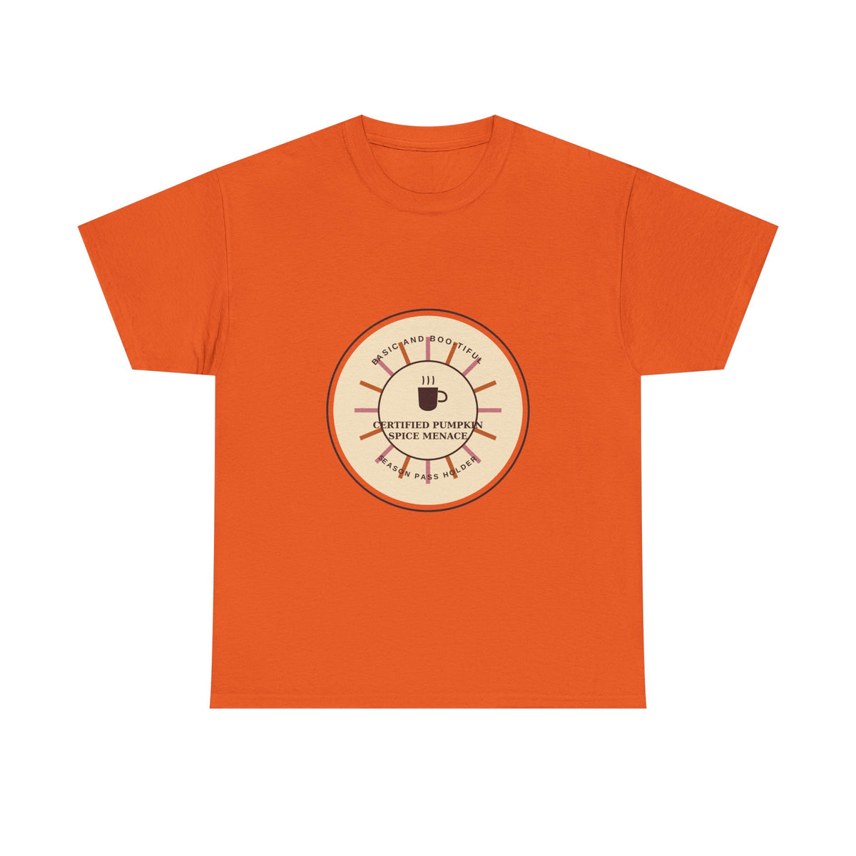 Certified Pumpkin Spice Menace retro varsity Halloween t-shirt