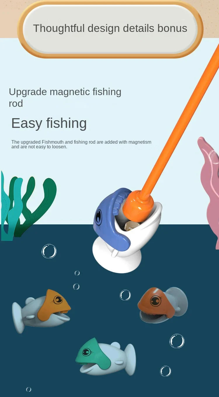 Dinosaur Magnetic Fishing Toy Set