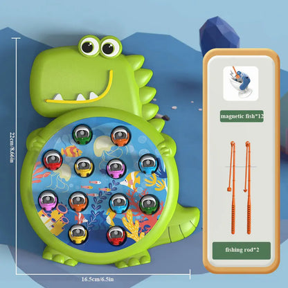Dinosaur Magnetic Fishing Toy Set — Fun Kids Gift for Boys and Girls