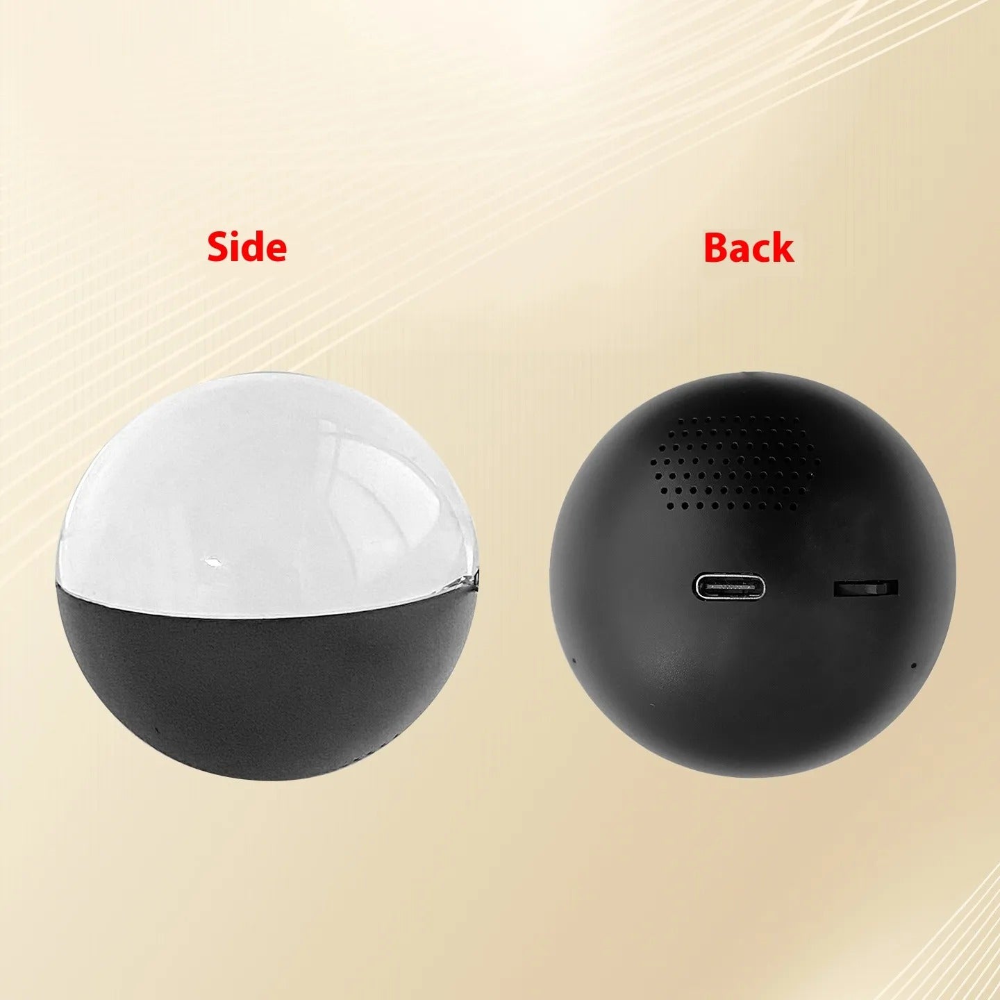 3D Crystal Ball Video Player - Upload Your Own Videos & Photos | Personalized Memory Gift